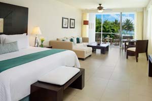 Ocean View Junior Suite at Secrets Aura Cozumel 